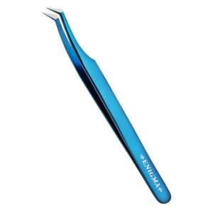 פינצטת L NEW ENIGMA מושחזת ידנית Extra Sharp