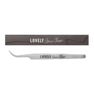פינצטה להלחמת ריסים Lovely, סדרת Grace Classic, סוג Curved
