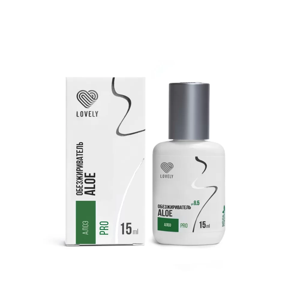 Lovely קלינסר ריסים Aloe 15ml