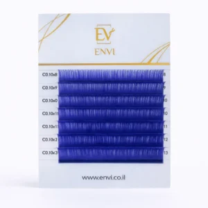 ריסים צבעוניים ENVI Amethyst MIX — 6 שורות — ENVI